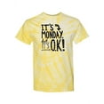 thumbnail image 1 of It's Monday, But It's Ok Tie-Dye Cyclone Men -Smartprints Designs, Male Small, 1 of 2
