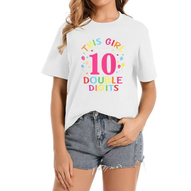 It's My 10th Birthday | This Girl Is Now 10 Years Old T-Shirt It's My 10th Birthday | This Girl Is Now 10 Years Old T-Shirt