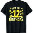 thumbnail image 1 of It's My 12th Birthday Softball Boys Kids Girls 12 Years Old T-Shirt mens t shirt，black，women，funny，misfits，men，journey, 1 of 4