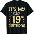 thumbnail image 1 of It's My 19th Diamond Birthday Happy To Me You 19 Years Old T-Shirt, 1 of 5