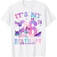 thumbnail image 1 of It's My 26th Birthday Butterfly Theme 26 Year Old Party Girl T-ShirtMen and women, White T-shirt, size: Extra large, 1 of 4