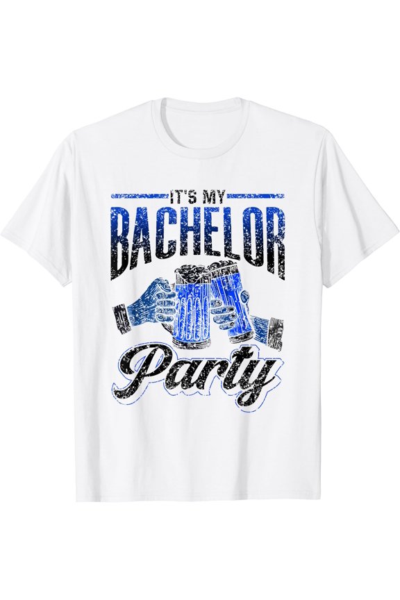 It's My Bachelor Party Bride Groom Team T-Shirt, Unisex T-Shirt