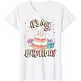 thumbnail image 1 of It's My Birthday Cake donut confetti T-Shirt, 1 of 3