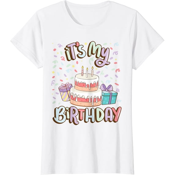 It's My Birthday Cake donut confetti T-Shirt