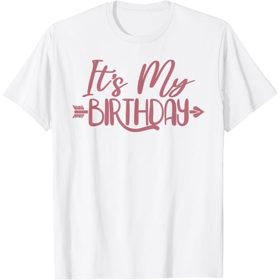 It's My Birthday For Women Girls Her Cute Birthday Party T-Shirt