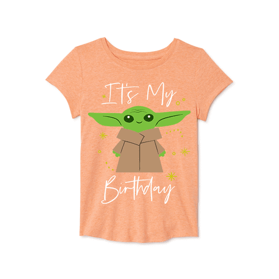 It's My Birthday Graphic T-Shirt Girls BD Shirt Size 6-7