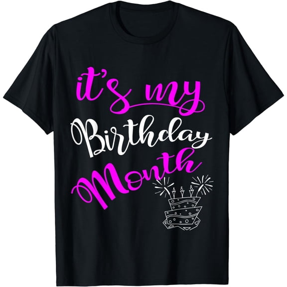 It's My Birthday Month Party T-Shirt