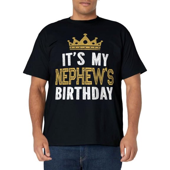 It's My Nephew's Birthday Party Family Matching T-Shirt