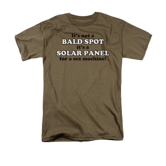 It's Not A Bald Spot It's A Solar Panel For A Sex Machine Saying Adult T-Shirt