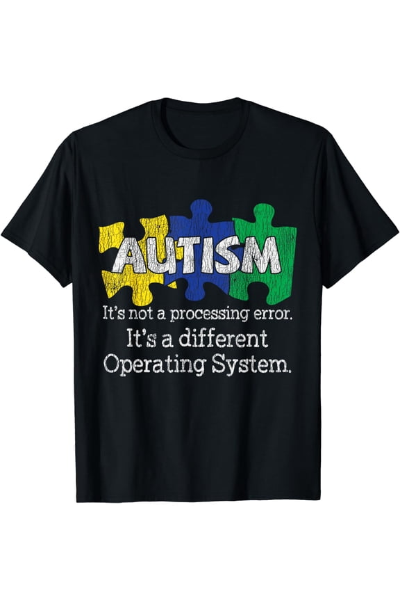 It's Not A Processing Error Autistic Kids Autism Awareness T-Shirt
