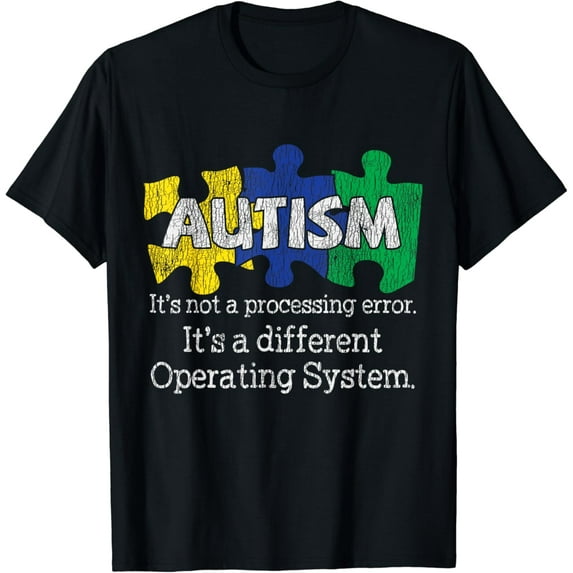 It's Not A Processing Error Autistic Kids Autism Awareness T-Shirt