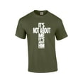 thumbnail image 1 of It's Not About Me, It's About Him Christian Message Adult Short Sleeve T-shirt-forest-5xl, 1 of 4
