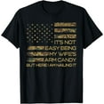 thumbnail image 1 of It's Not Easy Being My Wife's Arm Candy Funny Husband Mens T-Shirt, 1 of 4
