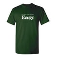 thumbnail image 1 of It's Not Easy Being Sarcastic Humor Graphic Tee Mens Gift Novelty Funny T Shirt, 1 of 5