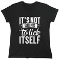 thumbnail image 1 of It's Not Going Sarcastic Humor Novelty Funny Women's Casual Tees, 1 of 3
