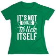 thumbnail image 1 of It's Not Going Sarcastic Humor Novelty Funny Women's Casual Tees, 1 of 3