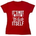 thumbnail image 1 of It's Not Going Sarcastic Humor Novelty Funny Women's Casual Tees, 1 of 3