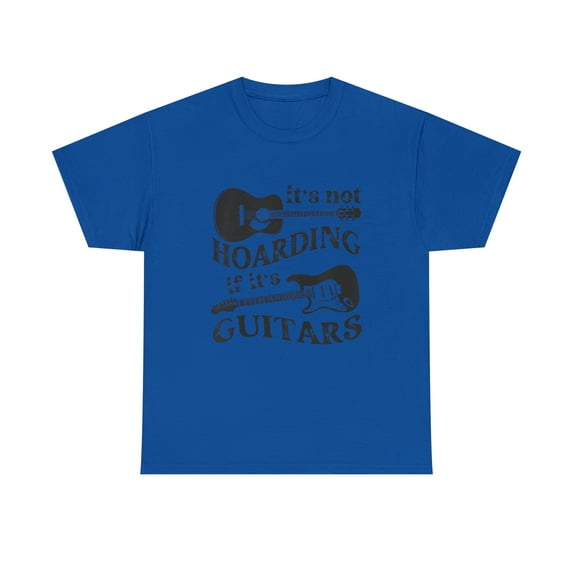It's Not Hoarding If It's Guitars - Guitar Teacher T-shirt