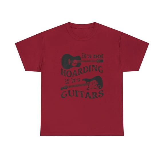It's Not Hoarding If It's Guitars - Guitar Teacher T-shirt