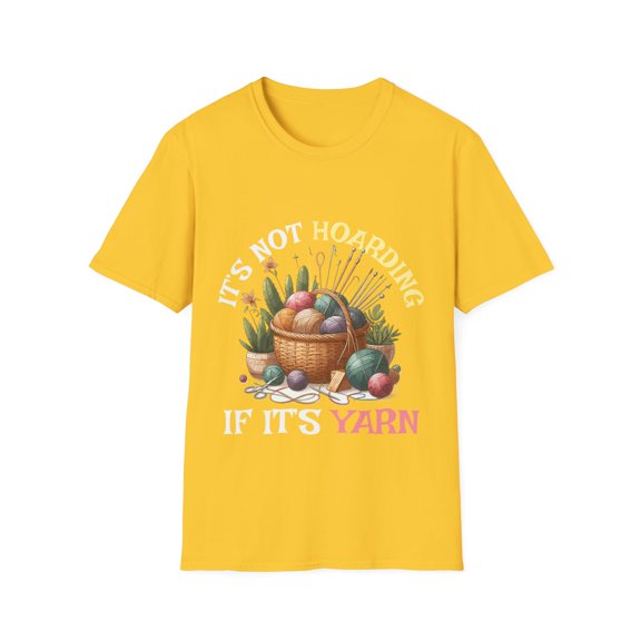 It's Not Hoarding If It's Yarn Crochet Knitting Crocheter