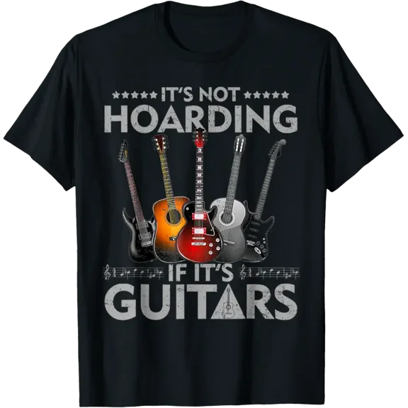 It's Not Hoarding If Its Guitars Vintage T-Shirt