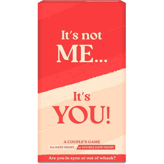 Its Not Me Its YOU! Couples Card Game  Hilarious Party Game for 2 or 4 Players