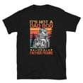 thumbnail image 1 of It's Not a Dad BOD It's a Father Figure Funny Beer Drinking Short-Sleeve Unisex T-Shirt, 1 of 5