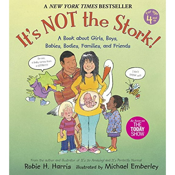 Pre-Owned It's Not the Stork!: A Book about Girls, Boys, Babies, Bodies, Families and Friends (Paperback) 0763633313 9780763633318