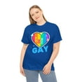 thumbnail image 1 of It's OK to Be Gay LGBTQ Rainbow Flag Shirt Lesbian Gay Pride Plus Size Shirts for Women, 1 of 8