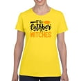 thumbnail image 1 of It's October, Witches.   T-Shirt Women -Image by Shutterstock, Female Medium, 1 of 4