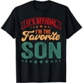 thumbnail image 1 of It's Official I'm The Favorite Son T-Shirt, 1 of 4