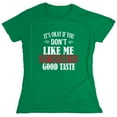 thumbnail image 1 of It's Ok If You Don't Like Me Sarcastic Humor Novelty Funny Women's Casual Tees, 1 of 3