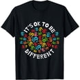 thumbnail image 1 of It's Ok To Be Different Autism Awareness T-Shirt, 1 of 3