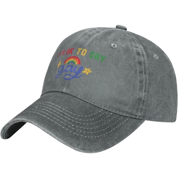 It's Ok to Say Gay Hat LGBT Hat Gay Pride Hat LGBTQ Hat Baseball Cap Dad Hat