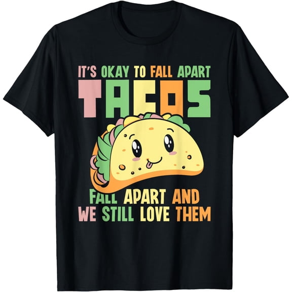 It's Okay To Fall Apart Mental Health Awareness Support T-Shirt Shirts