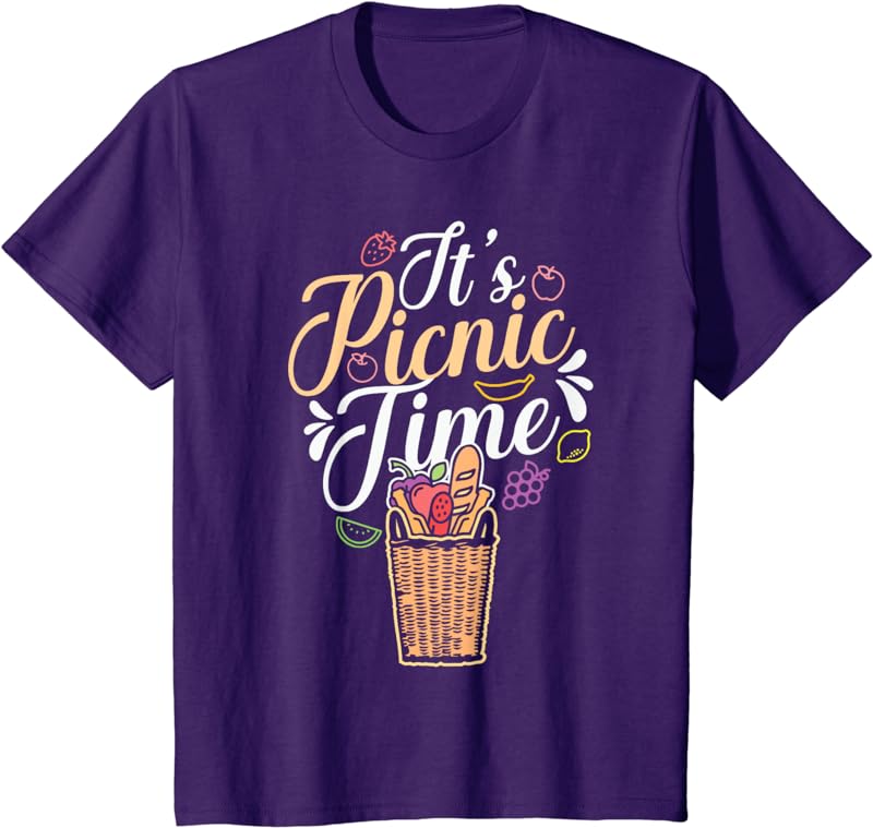 It's Picnic Time for Picnic Fans Picnic Lover Outdoor People TShirt