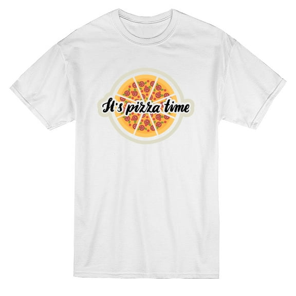 It's Pizza Time Food Graphic Tee - Image by Shutterstock