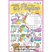 Its Playtime Activity Book For Kids 4-8 Years, Creative Workbook for Holiday, Maze, Word Search and More, Paperback