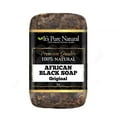 thumbnail image 1 of It's Pure Natural African Black Soap Bars Original, 5 Oz., 1 of 3