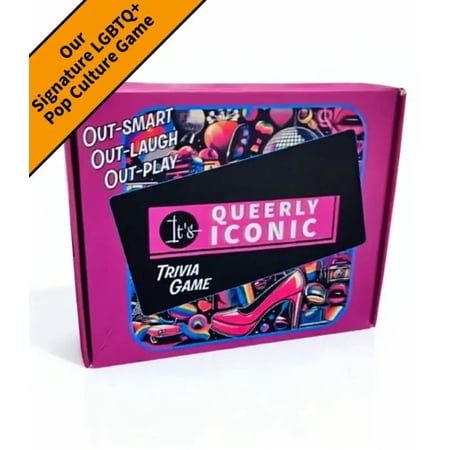 LGBTQ+ Trivia Game - It's Queerly Iconic Pride Party Game