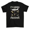 thumbnail image 1 of It's Raining Freedom Army Paratrooper T-Shirt Men, 1 of 2