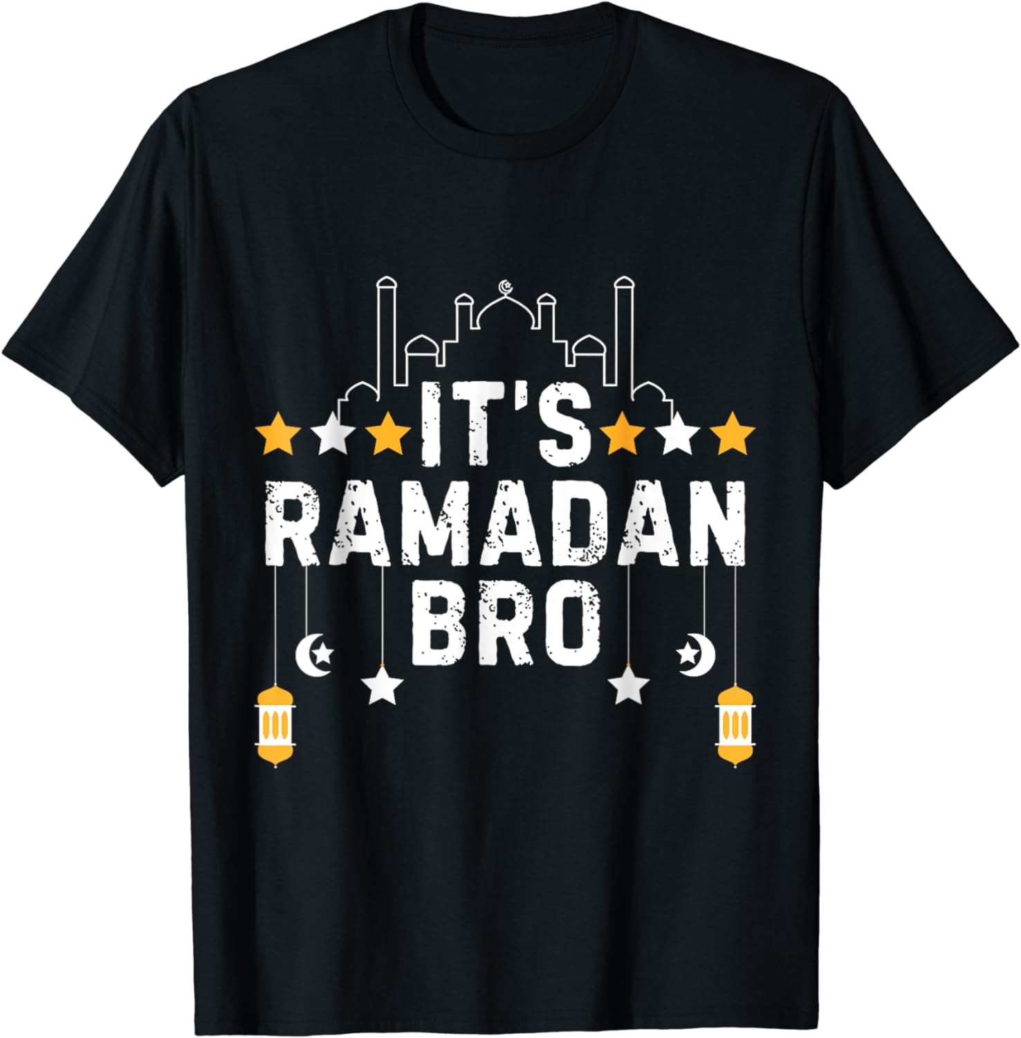It's Ramadan Bro Islamic Fasting Muslim For men women kids T-Shirt ...