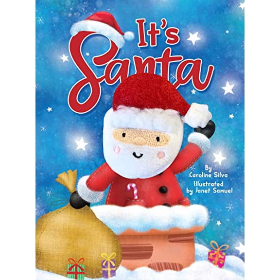 Pre-Owned It's Santa - Novelty Book - Interactive Fun Child's Book - Christmas Kid's Book (Board Book)