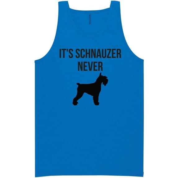 It's Schnauzer Never Neon Tank Top
