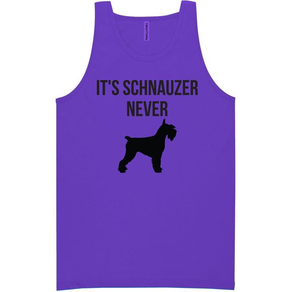 It's Schnauzer Never Neon Tank Top