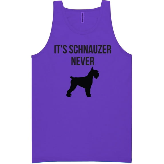 It's Schnauzer Never Neon Tank Top