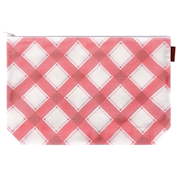 It's Sew Emma Mad For Plaid Project Bag-Berry