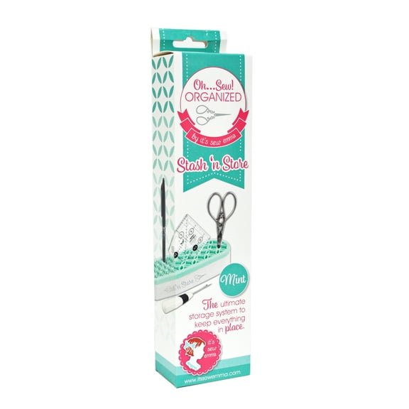 It's Sew Emma Oh Sew Organized Stash 'n Store Mint