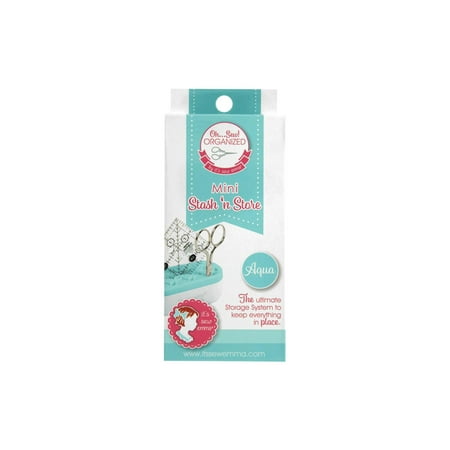 It's Sew Emma Oh Sew Orgn Stash 'n Store Mini Aqua