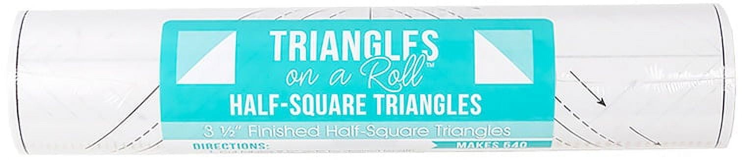 It's Sew Emma Triangles On A Roll Half Square 3.5" - Walmart.com